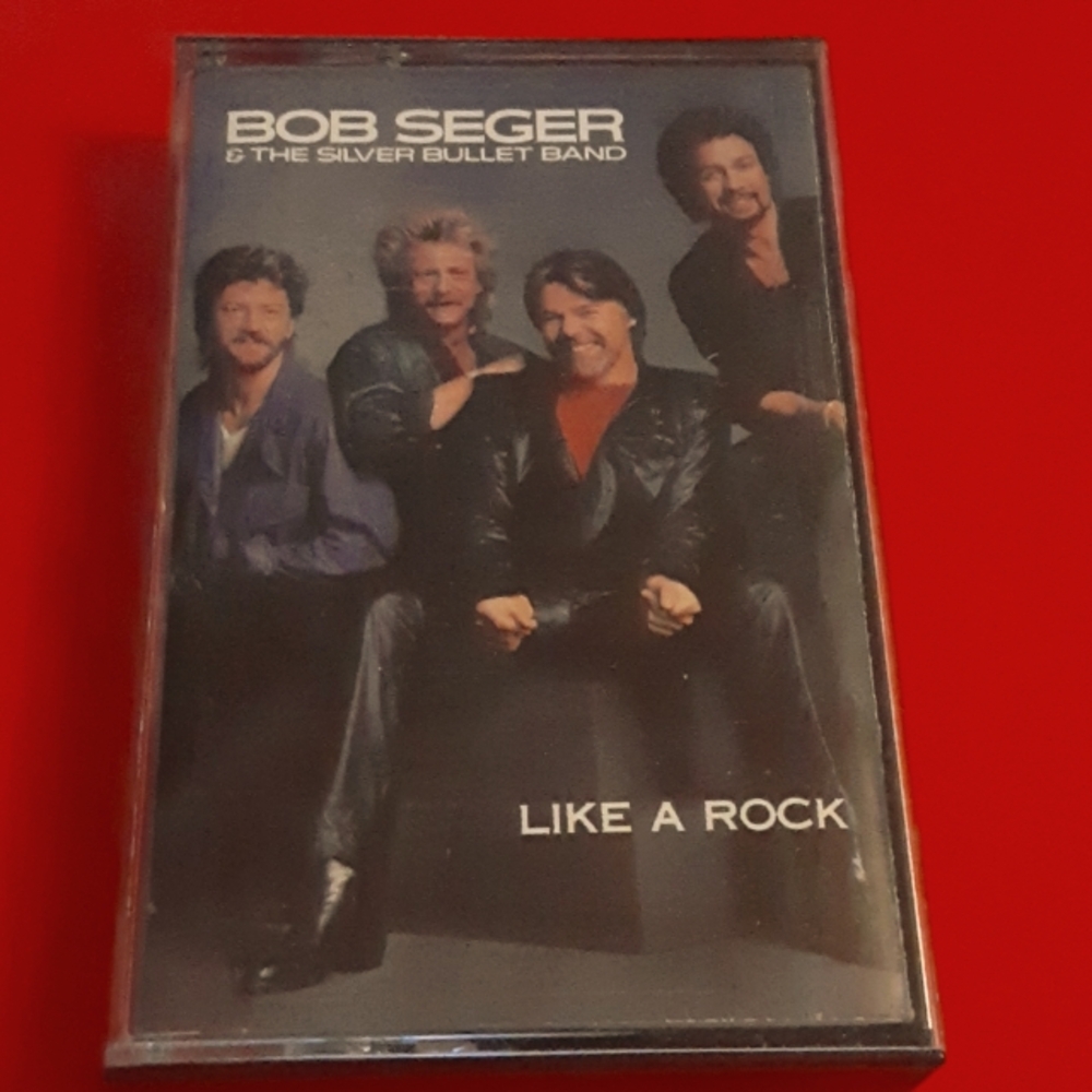 Bob Seger & The Silver Bullet Band Like A Rock Cassette Tape 1986